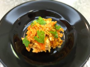 Fettuccine de cenoura com molho Alfreda - Blog da Spice
