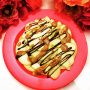 Carpaccio de maçã com fios de chocolate e manteiga de amendoim - Blog da Spice