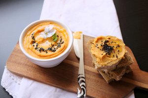 Hummus de batata doce - Blog da Spice